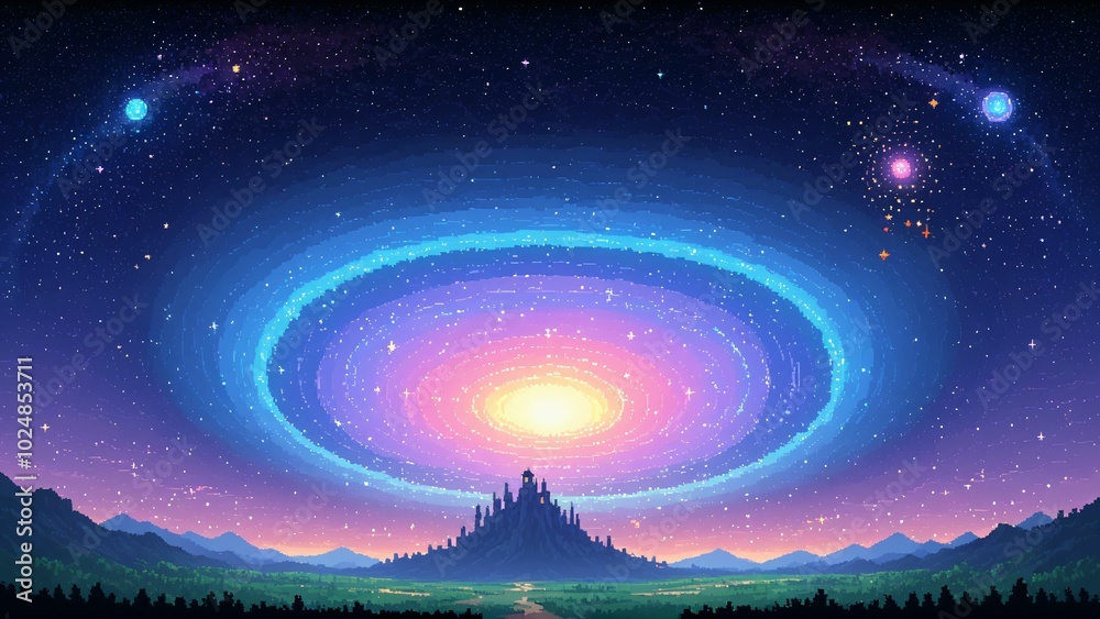 Fototapeta premium starry night sky