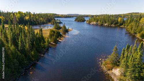 Fall in Northern Ontario, Canada