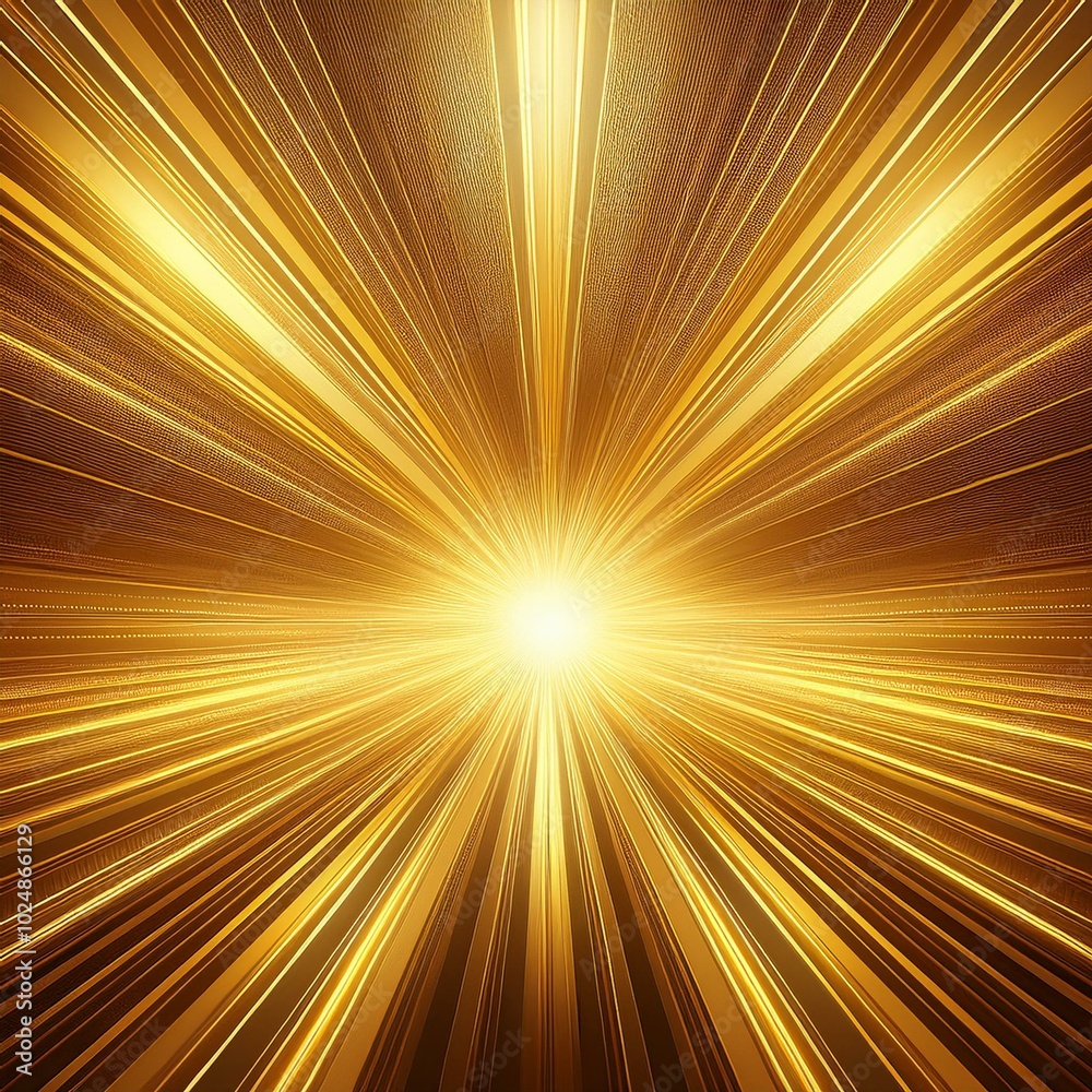 background golden burst and light starburst a wide golden shin light flash