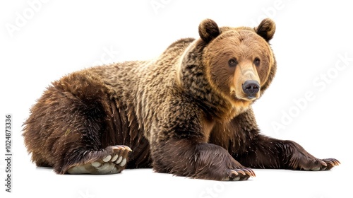 Brown Bear Lying Down