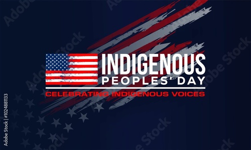 ndigenous Peoples' Day. Honors the Past, Present, and Futures of Native people throughout the US.   photo
