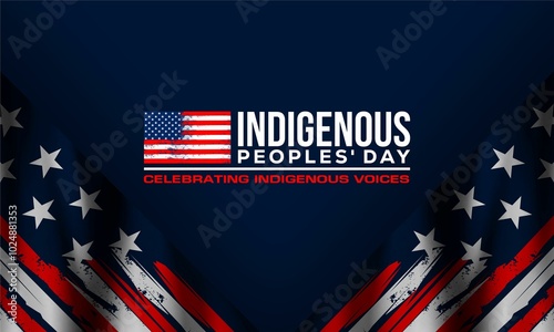 ndigenous Peoples' Day. Honors the Past, Present, and Futures of Native people throughout the US.   photo