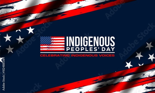 ndigenous Peoples' Day. Honors the Past, Present, and Futures of Native people throughout the US.   photo