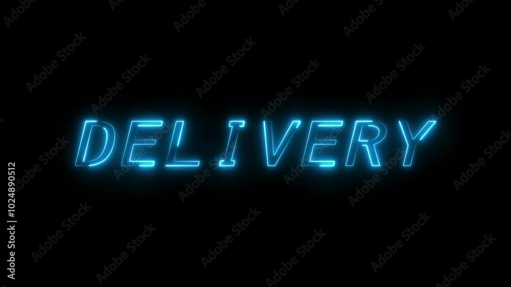  Neon Text Animation.
