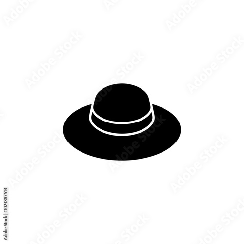  Black Fedora Hat Vector for Fashion and Style Illustrations