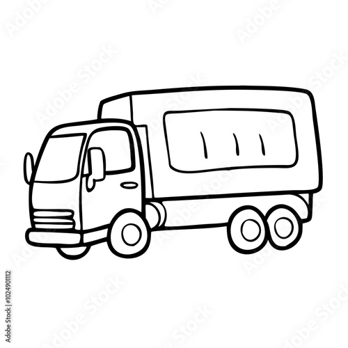  Cartoon Garbage Truck Vector Illustration for Environmental and Educational Use