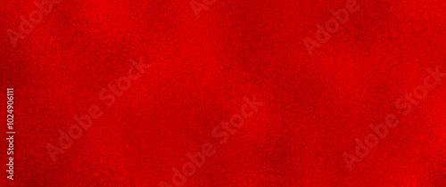 Red glass texture vector background for flyer, cards, poster, cover design. Christmas backdrop. Blurred stained glass window. Happy New Year! Red glass textured illustration for design. Holiday.