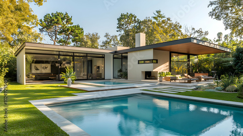 Wallpaper Mural luxury swimming pool Torontodigital.ca