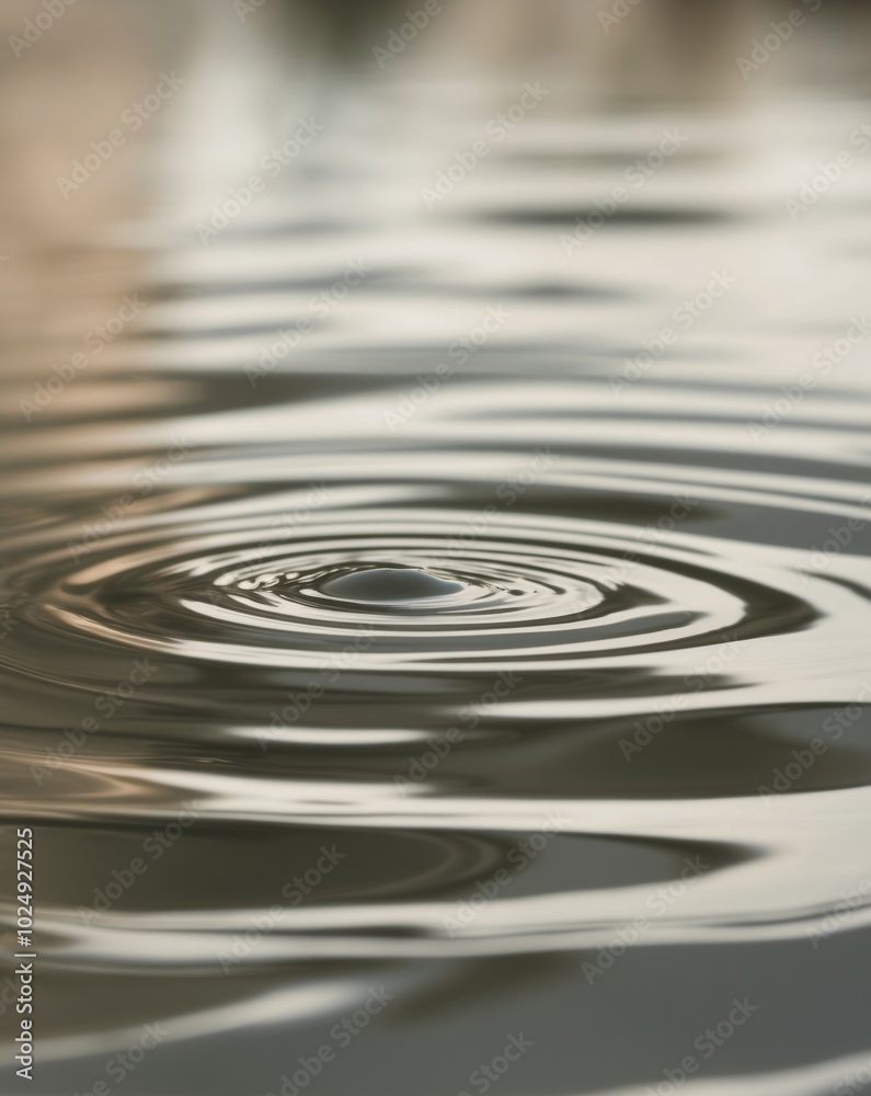 Calm Water Ripple Reflection in Nature Scene. Calm Water Ripple Reflection in Nature Scene.