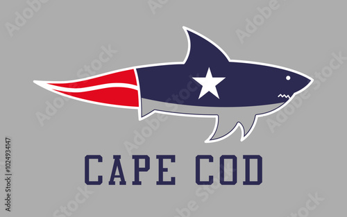 Cape Cod Patriots Shark