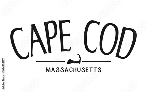 CAPE COD Logo Tee