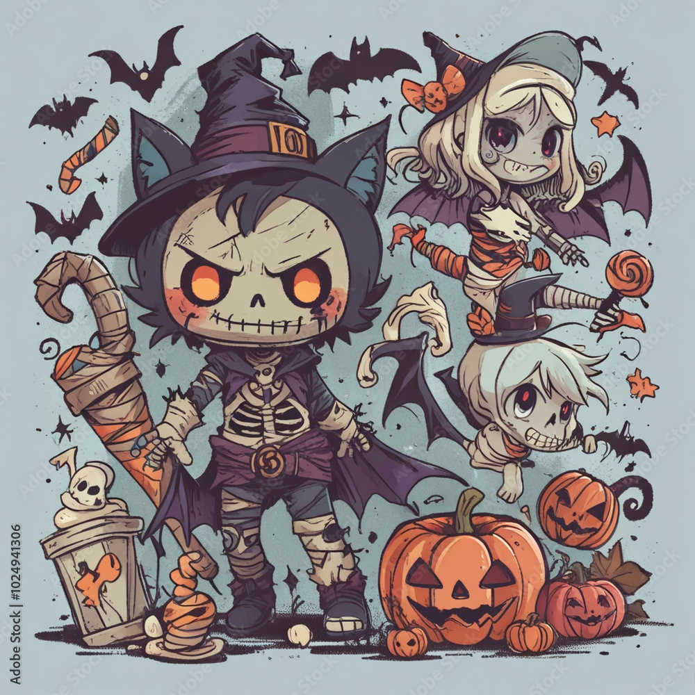 Fototapeta premium halloween theme