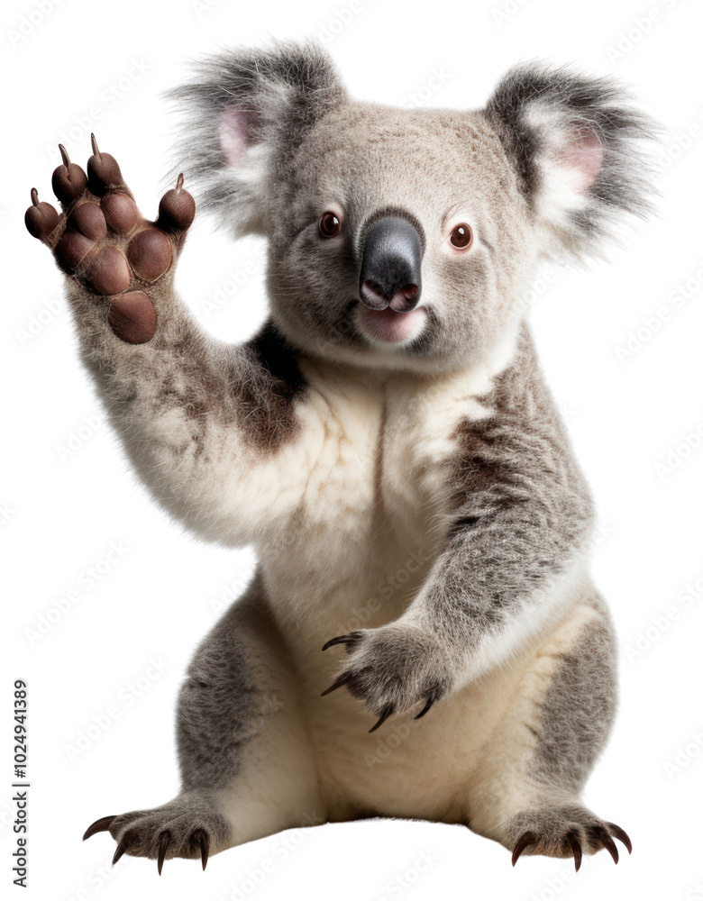 Fototapeta premium PNG Koala wildlife mammal animal.