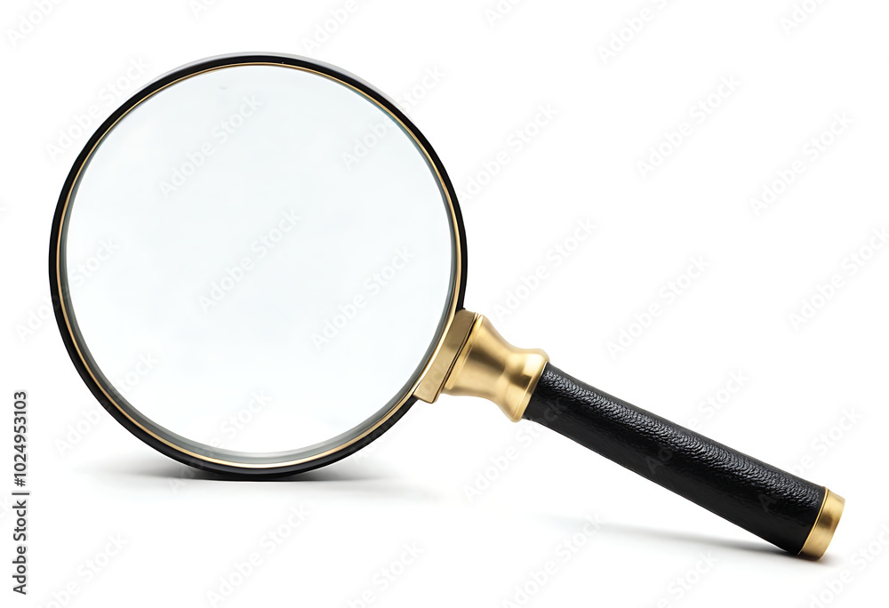 magnifying glass isolated on white magnifying glass isolated on white