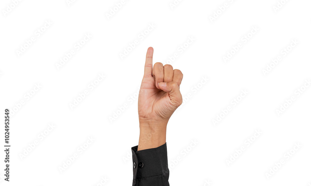 Deaf alphabet letter I by hand. Letter 'I' in sign language, isolated on a white background. Hand gestures. hearing impairment. languages that use visual manual modality. deaf signs. Deaf alphabet letter I by hand. Letter 'I' in sign language, isolated on a white background. Hand gestures. hearing impairment. languages that use visual manual modality. deaf signs.