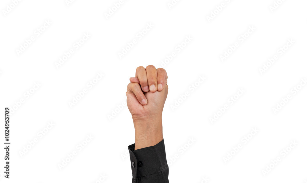 Deaf alphabet letter M by hand. Letter 'M' in sign language, isolated on a white background. Hand gestures. hearing impairment. languages that use visual manual modality. deaf signs. Deaf alphabet letter M by hand. Letter 'M' in sign language, isolated on a white background. Hand gestures. hearing impairment. languages that use visual manual modality. deaf signs.