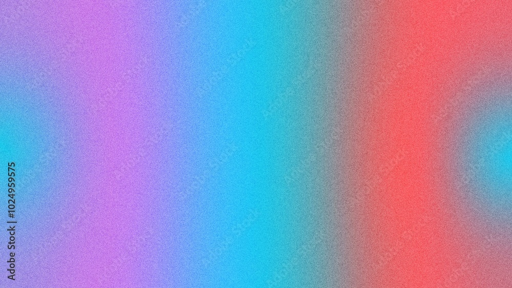 Fototapeta premium abstract background Innovation Pulse gradient with grainy texture, digital business background or wallpaper, Bright Cyan, Electric Purple and Soft Coral color 