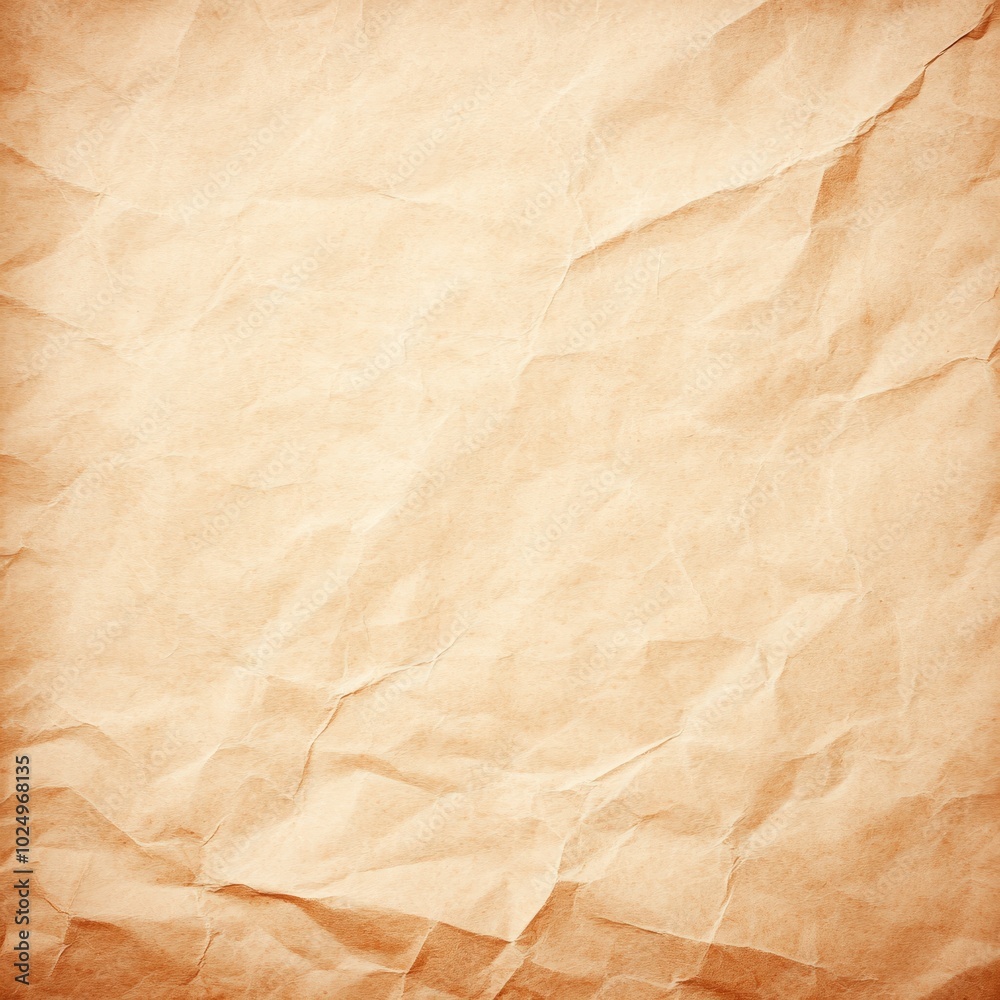 Crumpled textured paper background for design or artistic use. Crumpled textured paper background for design or artistic use.