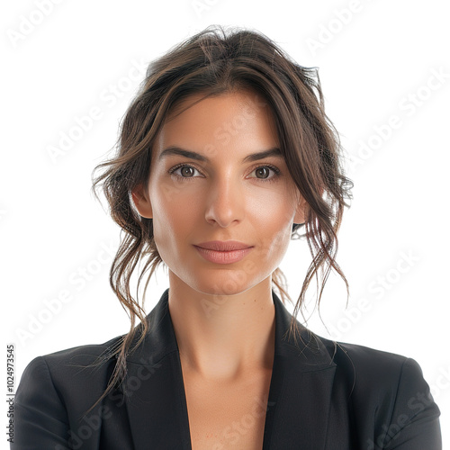 portrait of a smiling business woman