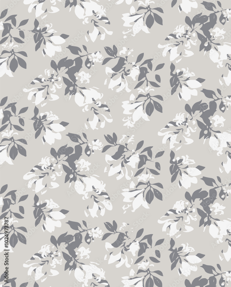 abstract, vector, monochrome, big flowers, all over textiles design, illustration digital image can be used for wrapping paper abstract, vector, monochrome, big flowers, all over textiles design, illustration digital image can be used for wrapping paper