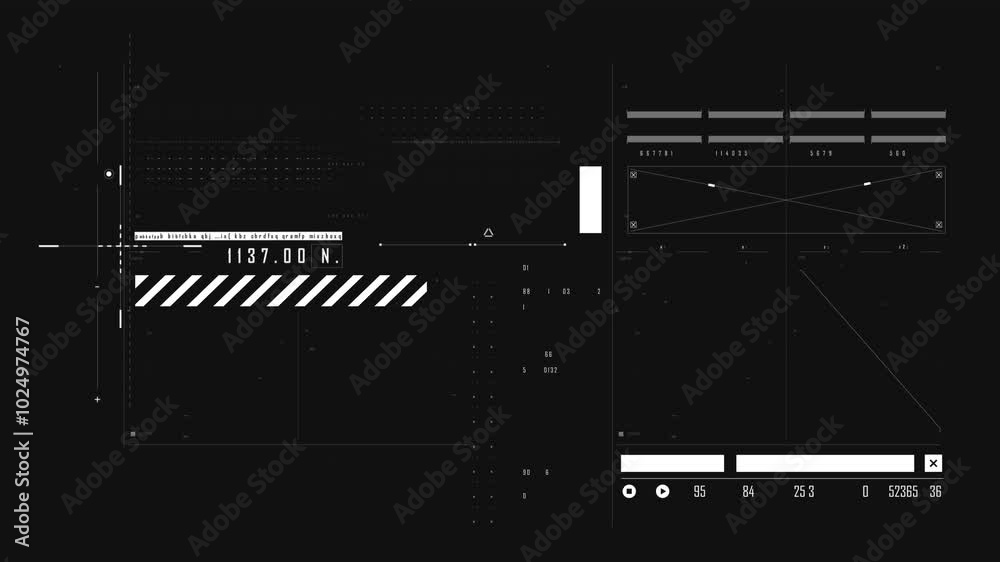 Hud UI element with transparent background Hud UI element with transparent background