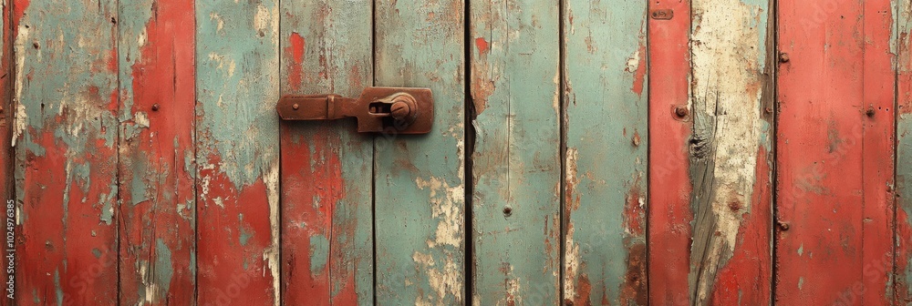 Charming Rustic Barn Door, weathered wood, peeling paint, intricate grain patterns, inviting countryside ambiance, timeless farmhouse aesthetic Charming Rustic Barn Door, weathered wood, peeling paint, intricate grain patterns, inviting countryside ambiance, timeless farmhouse aesthetic