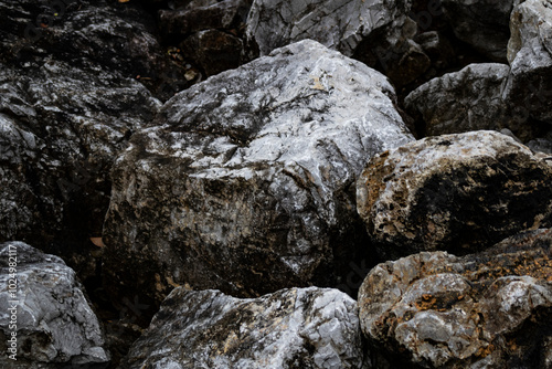 textura de rocas