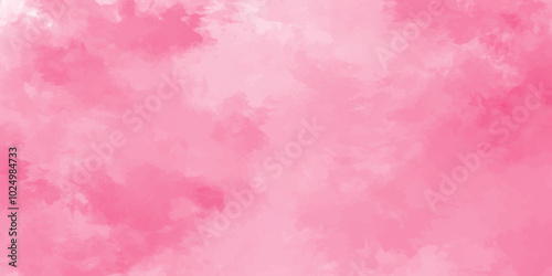 Abstract rose pink Watercolor background. bright and shinny lovely soft texture for design. Decorative soft pink paper texture. brush painted fantasy pastel pink watercolor background.	