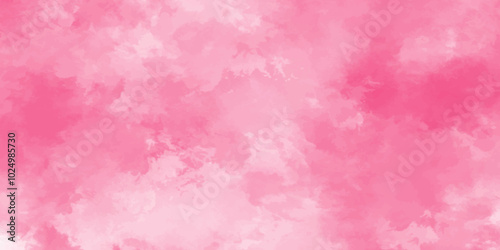Abstract rose pink Watercolor background. bright and shinny lovely soft texture for design. Decorative soft pink paper texture. brush painted fantasy pastel pink watercolor background.	