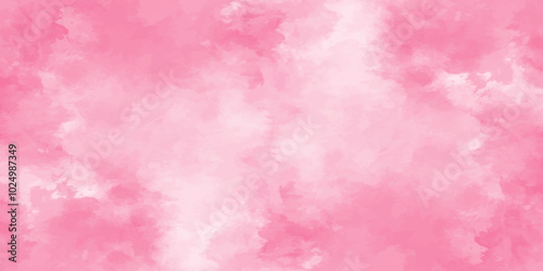 Abstract rose pink Watercolor background. bright and shinny lovely soft texture for design. Decorative soft pink paper texture. brush painted fantasy pastel pink watercolor background.	