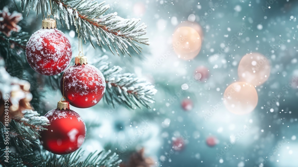 Christmas and New Year holidays concept. AI generated illustration. Christmas and New Year holidays concept. AI generated illustration.