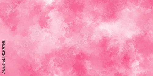 Abstract rose pink Watercolor background. bright and shinny lovely soft texture for design. Decorative soft pink paper texture. brush painted fantasy pastel pink watercolor background.	