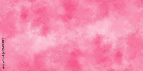 Abstract rose pink Watercolor background. bright and shinny lovely soft texture for design. Decorative soft pink paper texture. brush painted fantasy pastel pink watercolor background.	