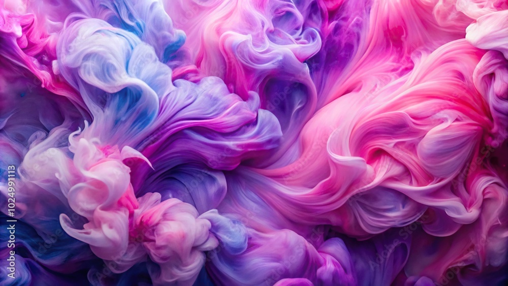 Bright abstract background with chaotic strokes of pink and lilac paint Close-Up Bright abstract background with chaotic strokes of pink and lilac paint Close-Up