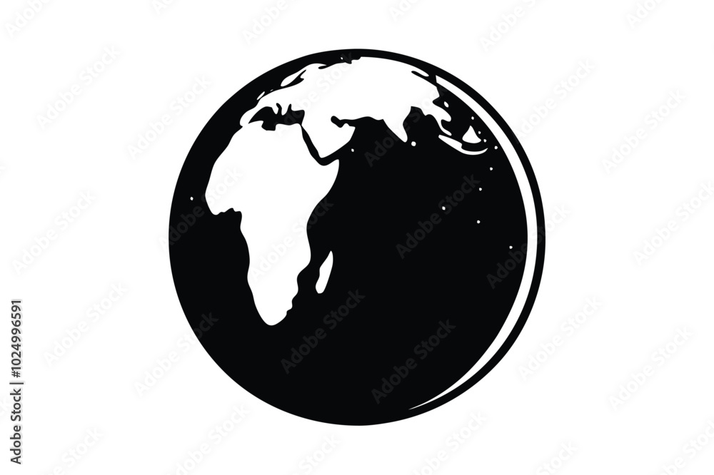 The Only Terrestrial Planet Vector Illustration The Only Terrestrial Planet Vector Illustration