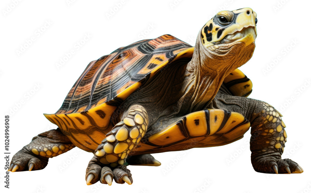 Fototapeta premium PNG Reptile animal wildlife tortoise.