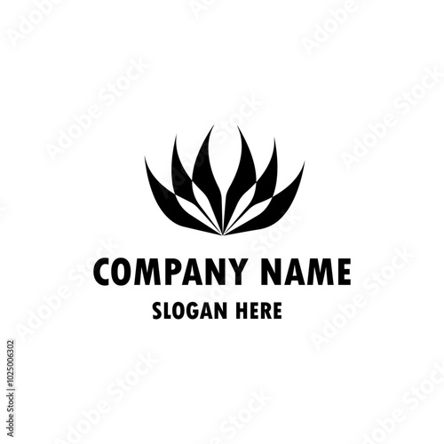 Creative flower inspiration design template