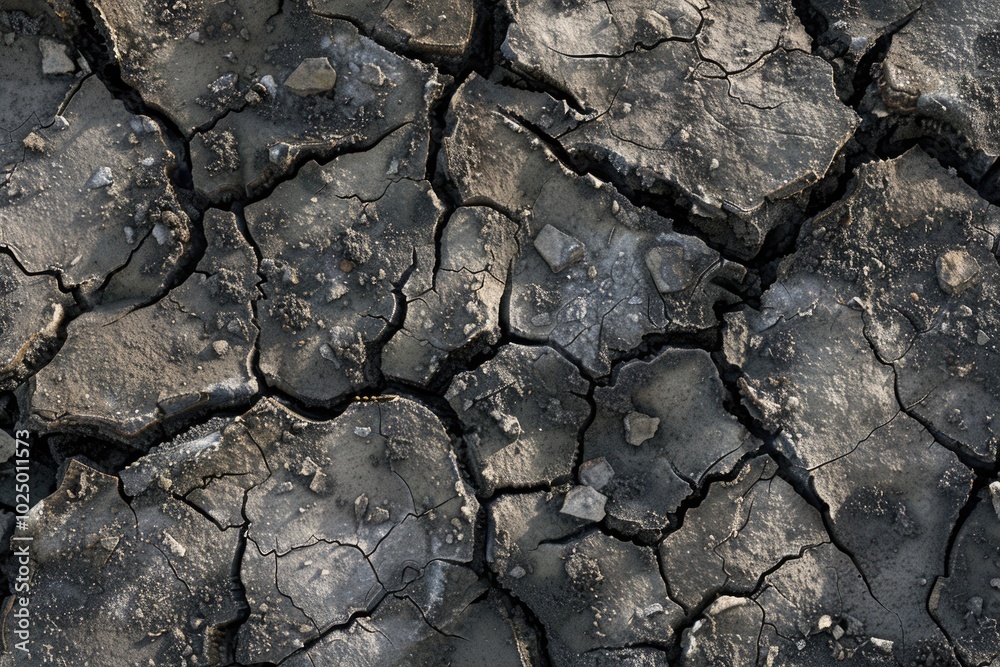 Dry cracked soil texture and background of ground Dry cracked soil texture and background of ground Dry cracked soil texture and background of ground Dry cracked soil texture and background of ground