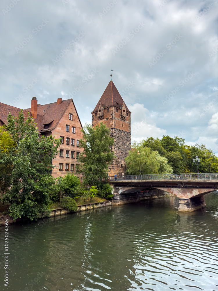 Schuldturm Tower, Hochwasserturm and Spitalbrucke Bridge Schuldturm Tower, Hochwasserturm and Spitalbrucke Bridge