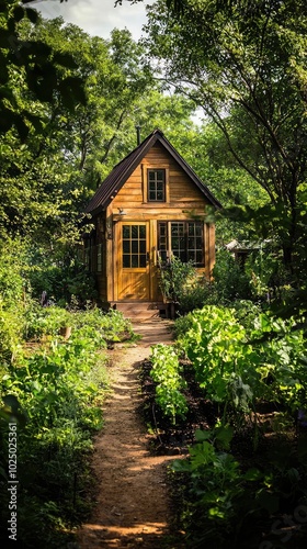 Charming Tiny House in Lush Green Surroundings