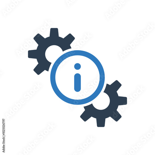 Information Support Icon - Info Setting Icon