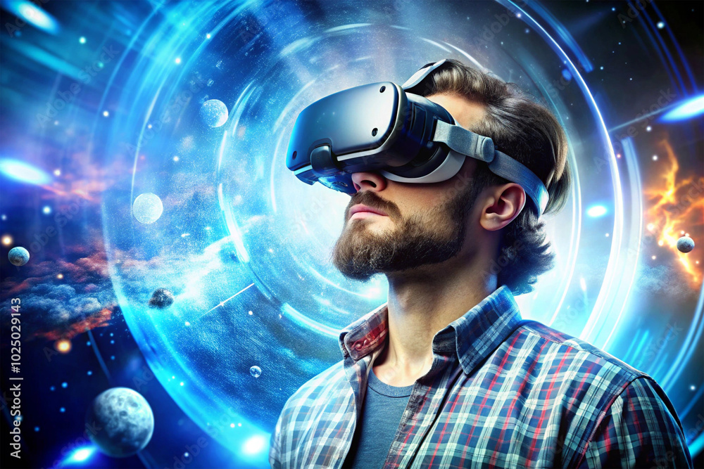 Virtual reality gaming experience with immersive graphics Virtual reality gaming experience with immersive graphics