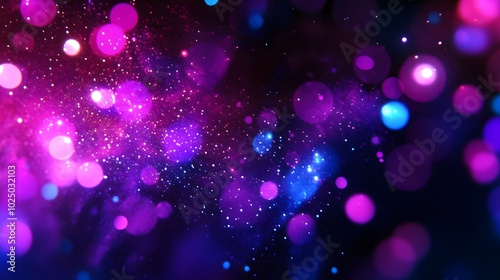 Neon abstract party background