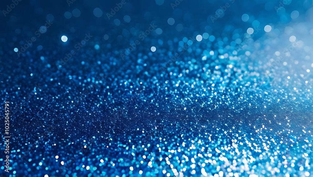 blue glitter sparkles creating abstract holiday background blue glitter sparkles creating abstract holiday background