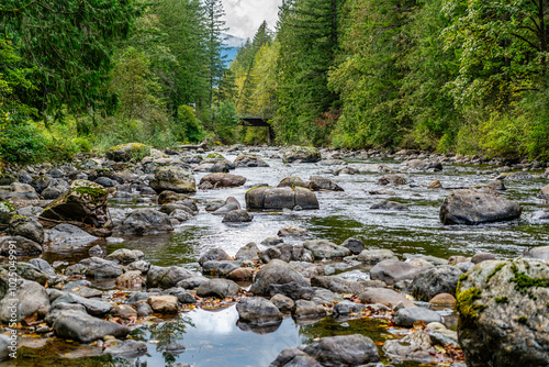 Wallpaper Mural Northewest River Rocks 4 Torontodigital.ca