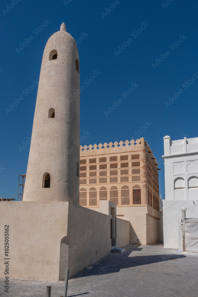 Fototapeta premium Bahrain - Muharraq - Siyadi Mosque on Pearling Path