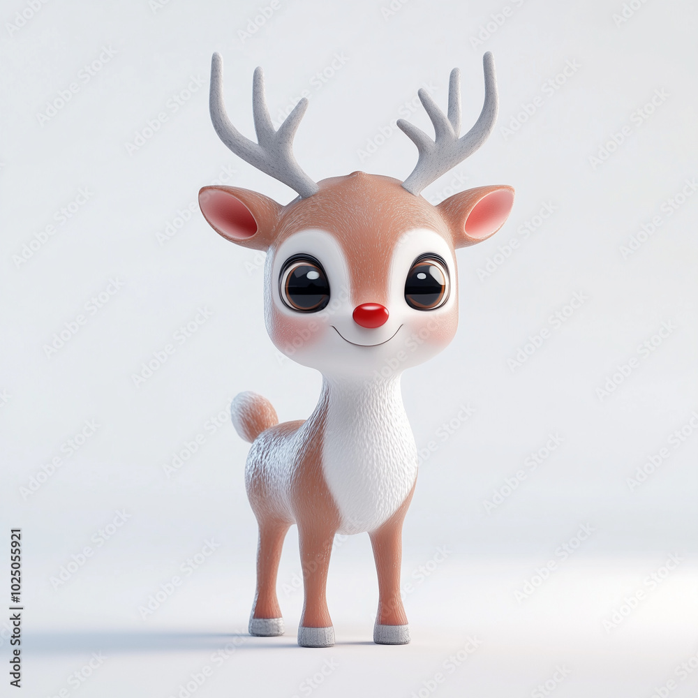 reindeer with a background reindeer with a background