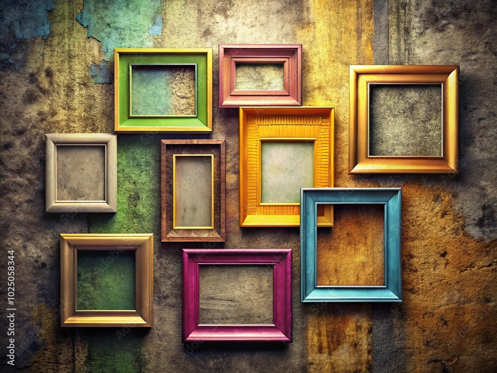 Blank Frame Wall Art Mockup for Creative Display and Interior Design Ideas Blank Frame Wall Art Mockup for Creative Display and Interior Design Ideas