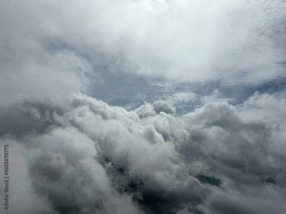 Obraz premium Dramatic Sky Before Coming Storm