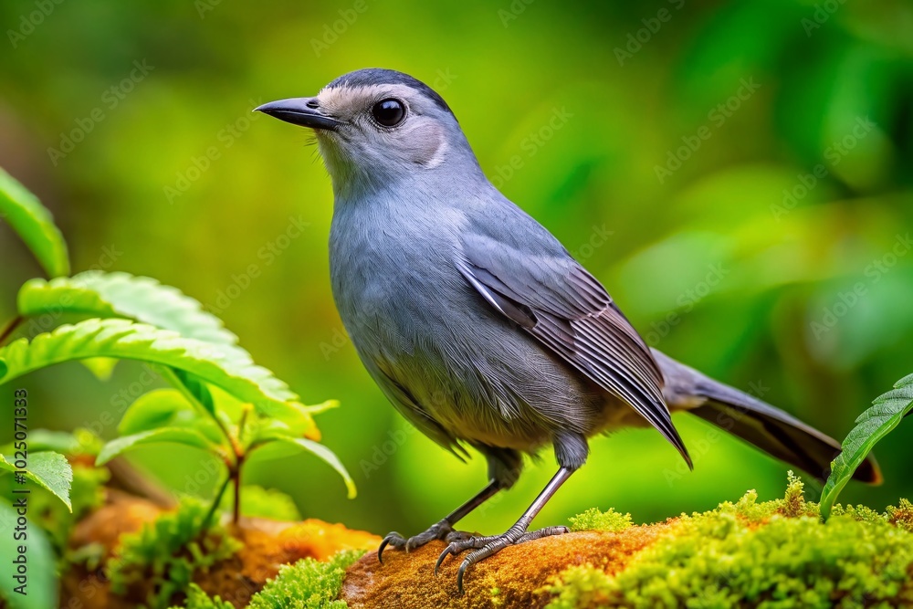 Captivating Grey Catbird Picture Showcasing Nature's Beauty in Lush Greenery and Vibrant Habitat Environments Captivating Grey Catbird Picture Showcasing Nature's Beauty in Lush Greenery and Vibrant Habitat Environments